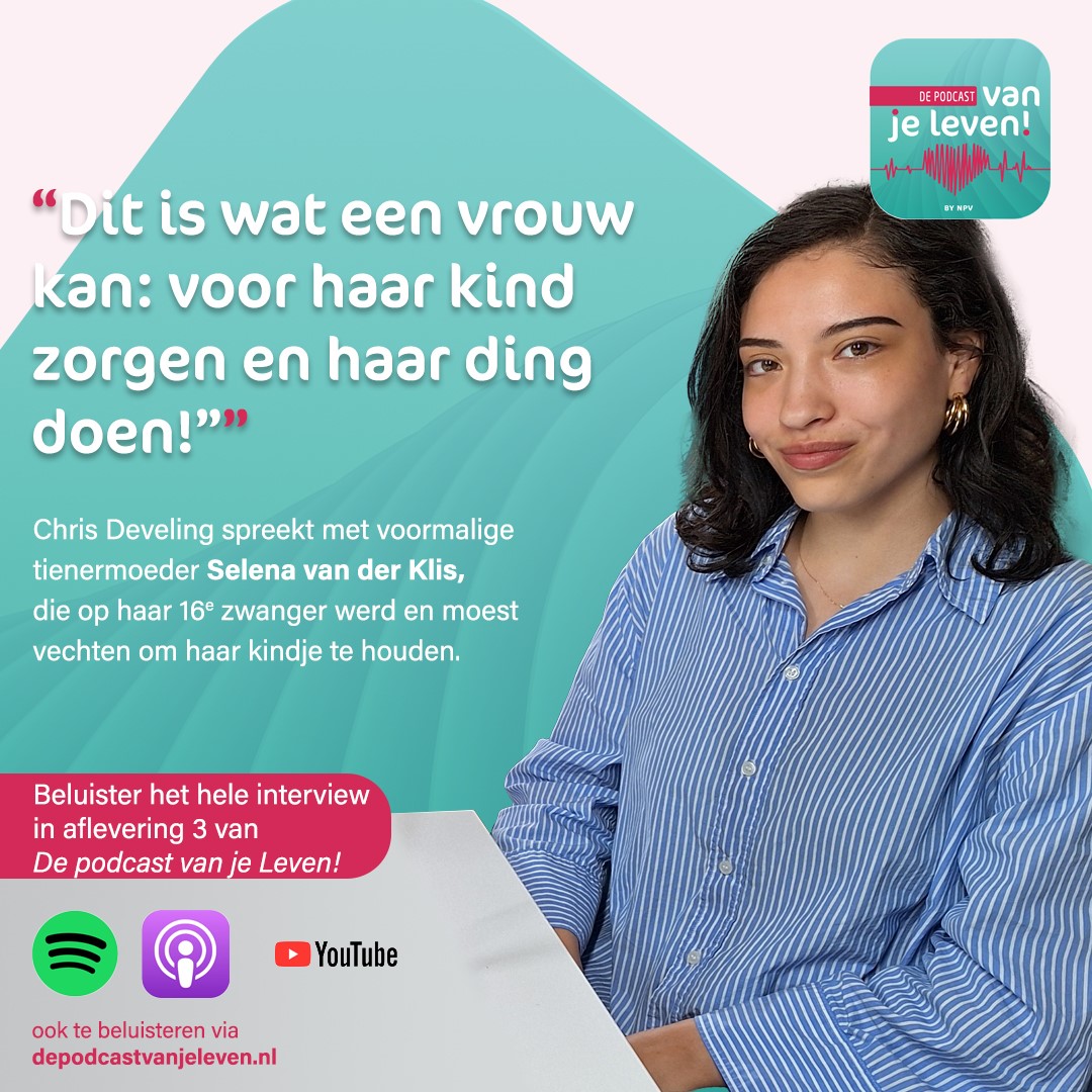 Podcast: Selena werd gedwongen tot abortus maar vocht voor het leven van haar kind