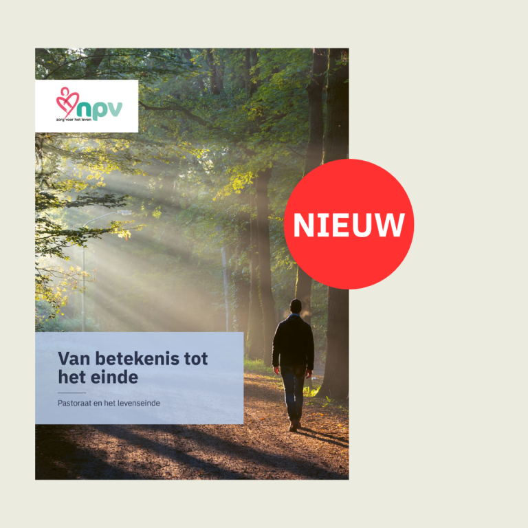 Brochure over pastoraat en levenseinde herzien